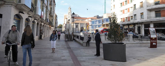 Plan E Burgos Peatonalización de Calles del Centro Histórico