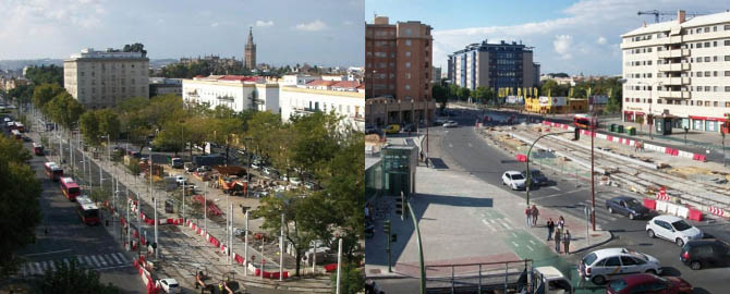 Plan E Sevilla Plataforma Tranviaria Plan E Sevilla Plataforma Tranviaria