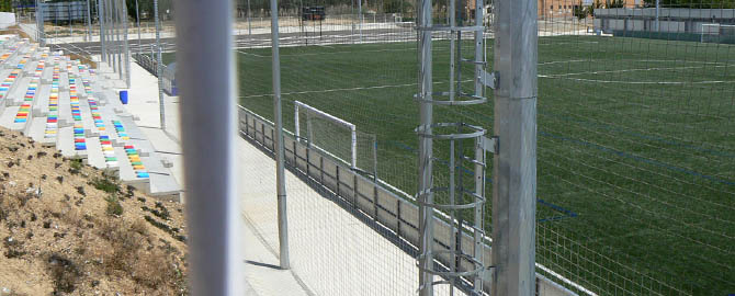 Plan E Zaragoza Campo de Fútbol Municipal Actur
